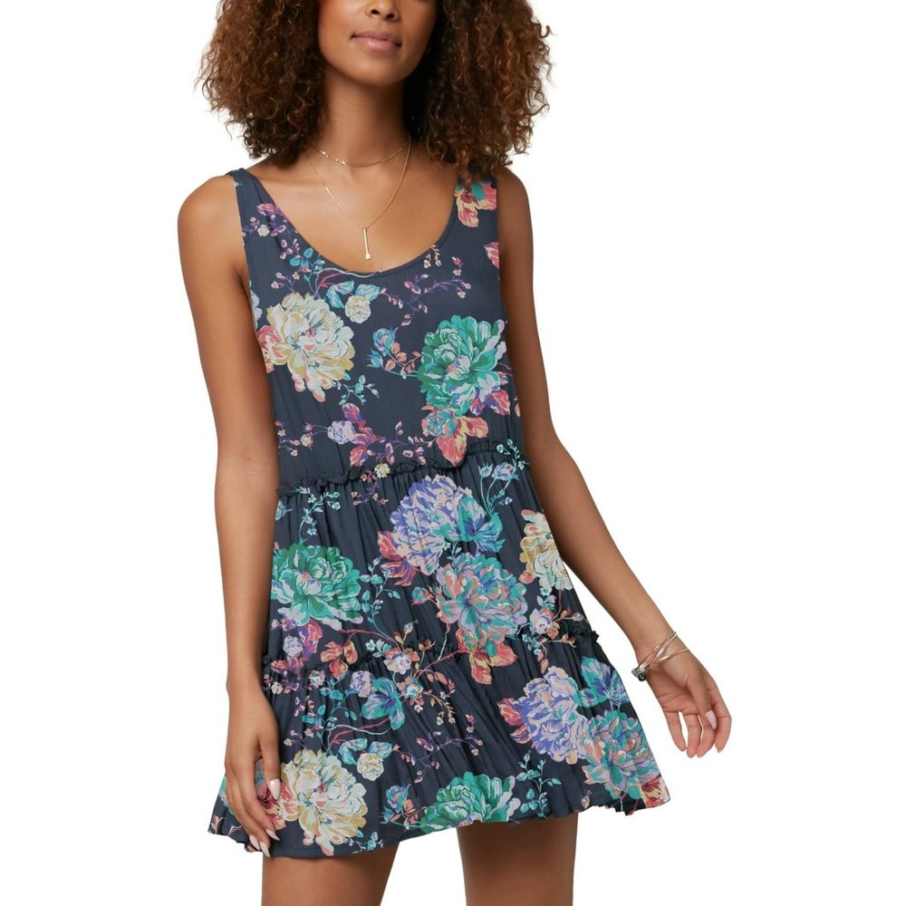 O'NEILL Womens Swim Linnet Printed Cover-Up Wrap, Slate, Xs NWT
